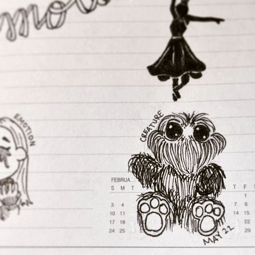 Sketch-A-Day || Day 142
Prompt: Creature
_________________________
#luckyduckysketches #day142 #LDsketchaday #sketchaday #ink...