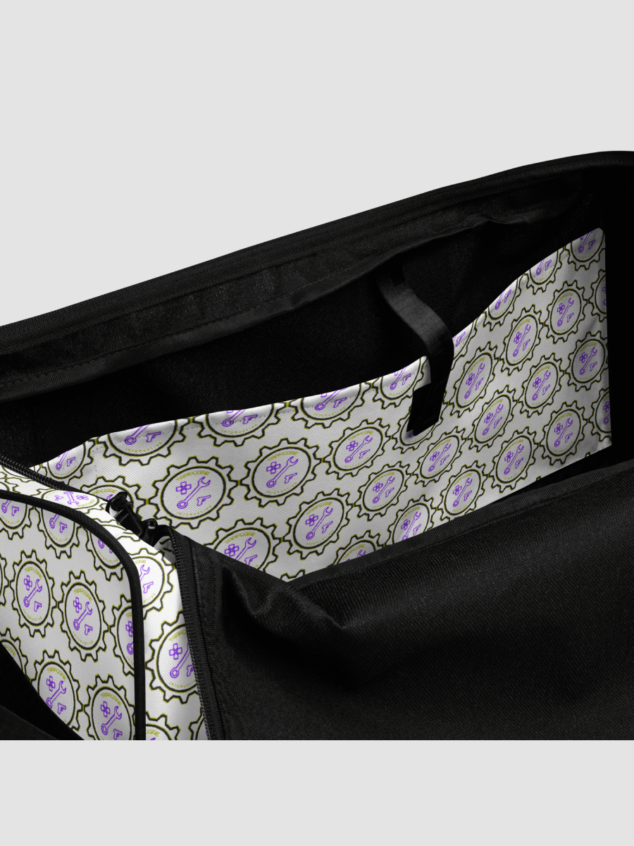 White TCI Logo Duffle Bag, Alternate product image (8)