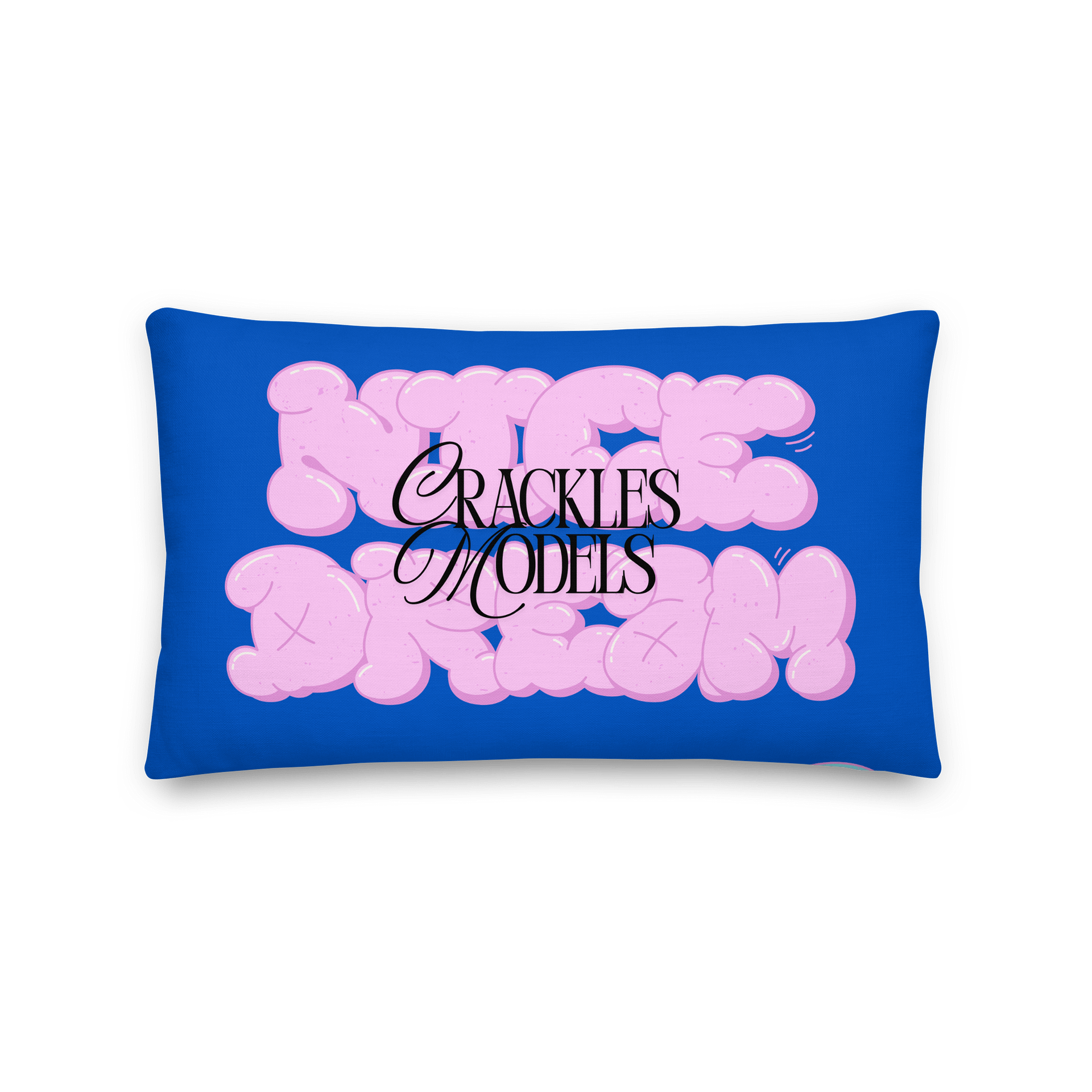 Nice Dream Crackles Print Pillow product image (2)