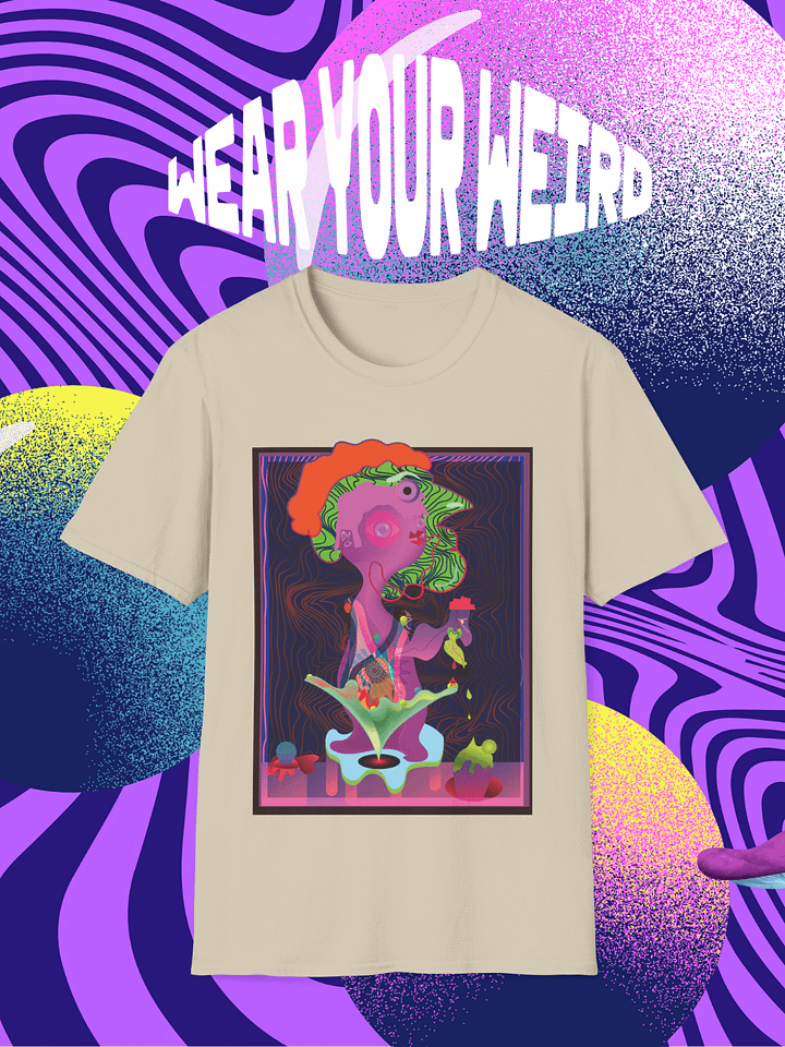 Psychedelic Unisex T-Shirt - Surreal Artistic Illustration Print product image (1)