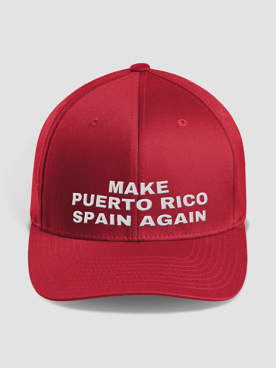 Gorra Roja o Negra con bandera - Make Puerto Rico Spain Again product image (1)