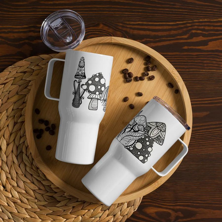 Mushroom Medley Travel Mug product image (12)