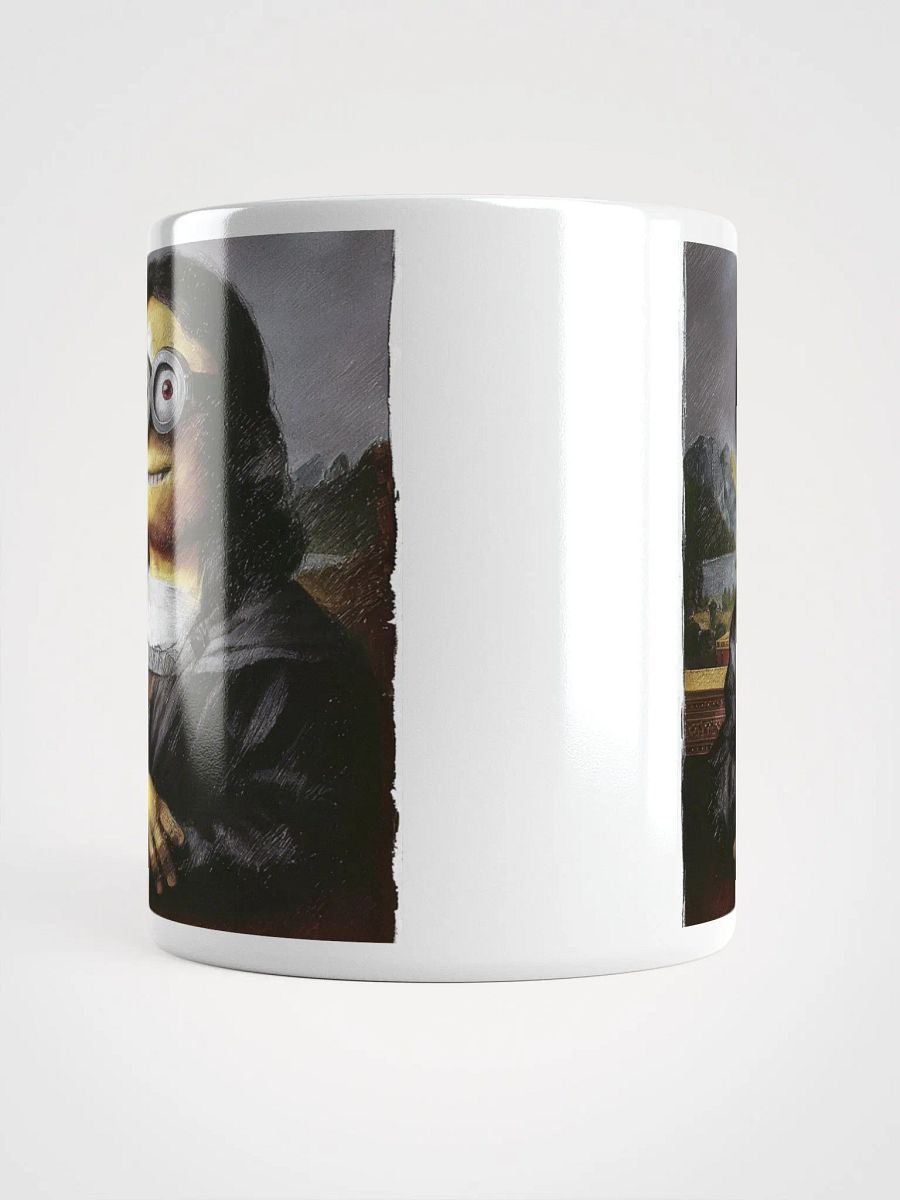 Mona Minion #Humorous Glossy Mug - White product image (5)