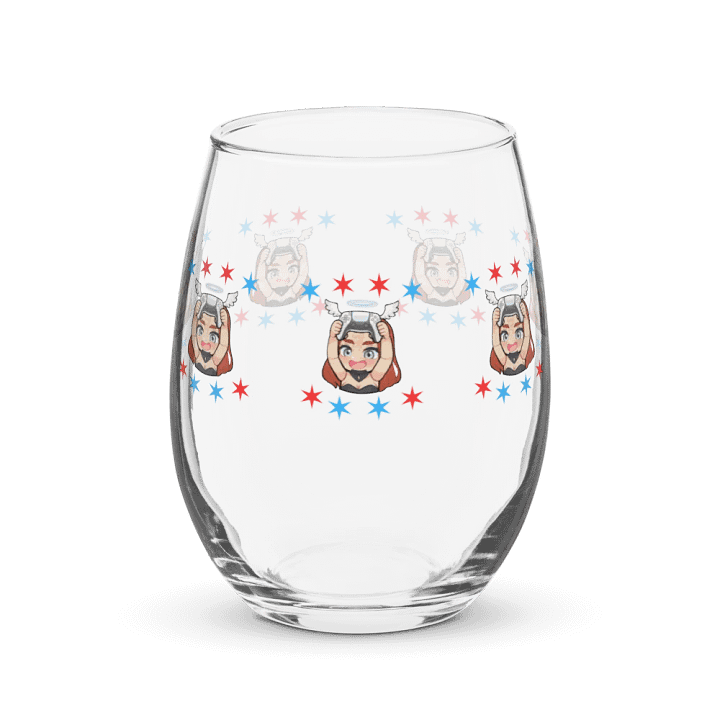 Extra Life Year 10 Glass Wine Tumbler product image (1)