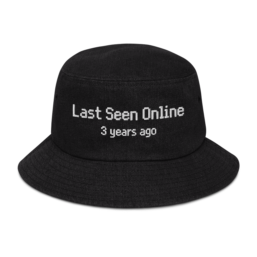 LSO 3yrs ago Pixel Denim Bucket Hat product image (1)