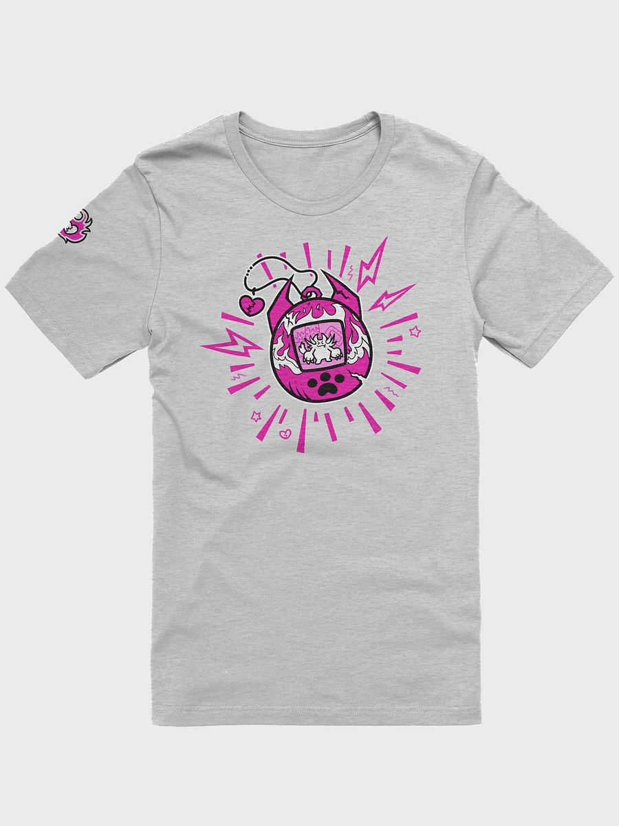 Heartbreaker Virtual Meow // T-Shirt - Hot Pink - Light Mode product image (1)