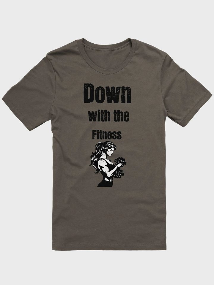 Down With The Fitness female T-Shirt product image (5)