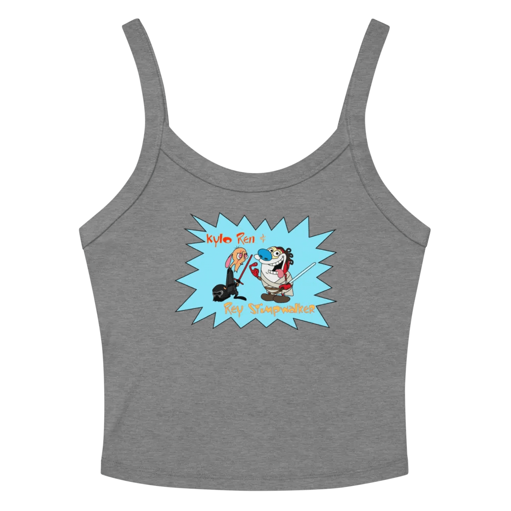 Kylo Ren & Rey Stimpwalker Crop Tank product image (2)