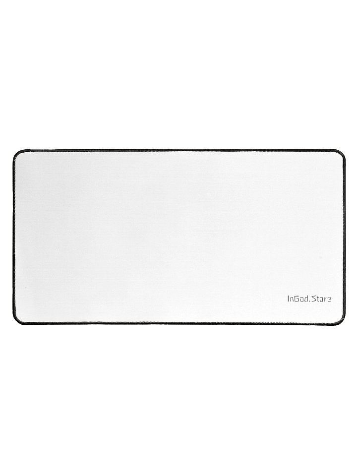 "Sacred Space" Desk Mat - Minimalist White Writing Mat with Scripture Inspiration, Faith-Based Office Accessory for Christian Work & Study product image (1)