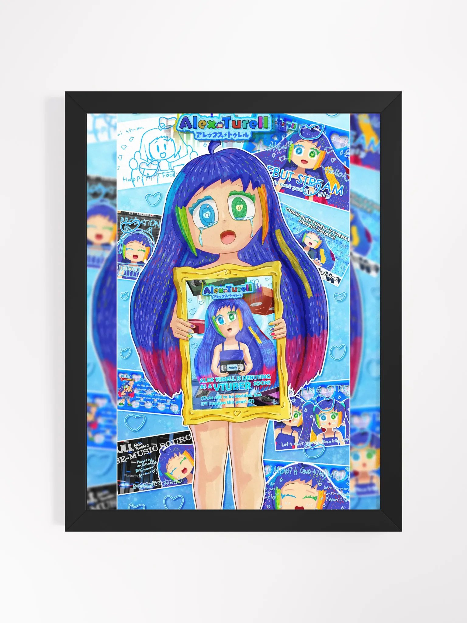 Cute n' Seiso Lil Bro Thanks You For All Your Support [FRAMED POSTER] product image (2)