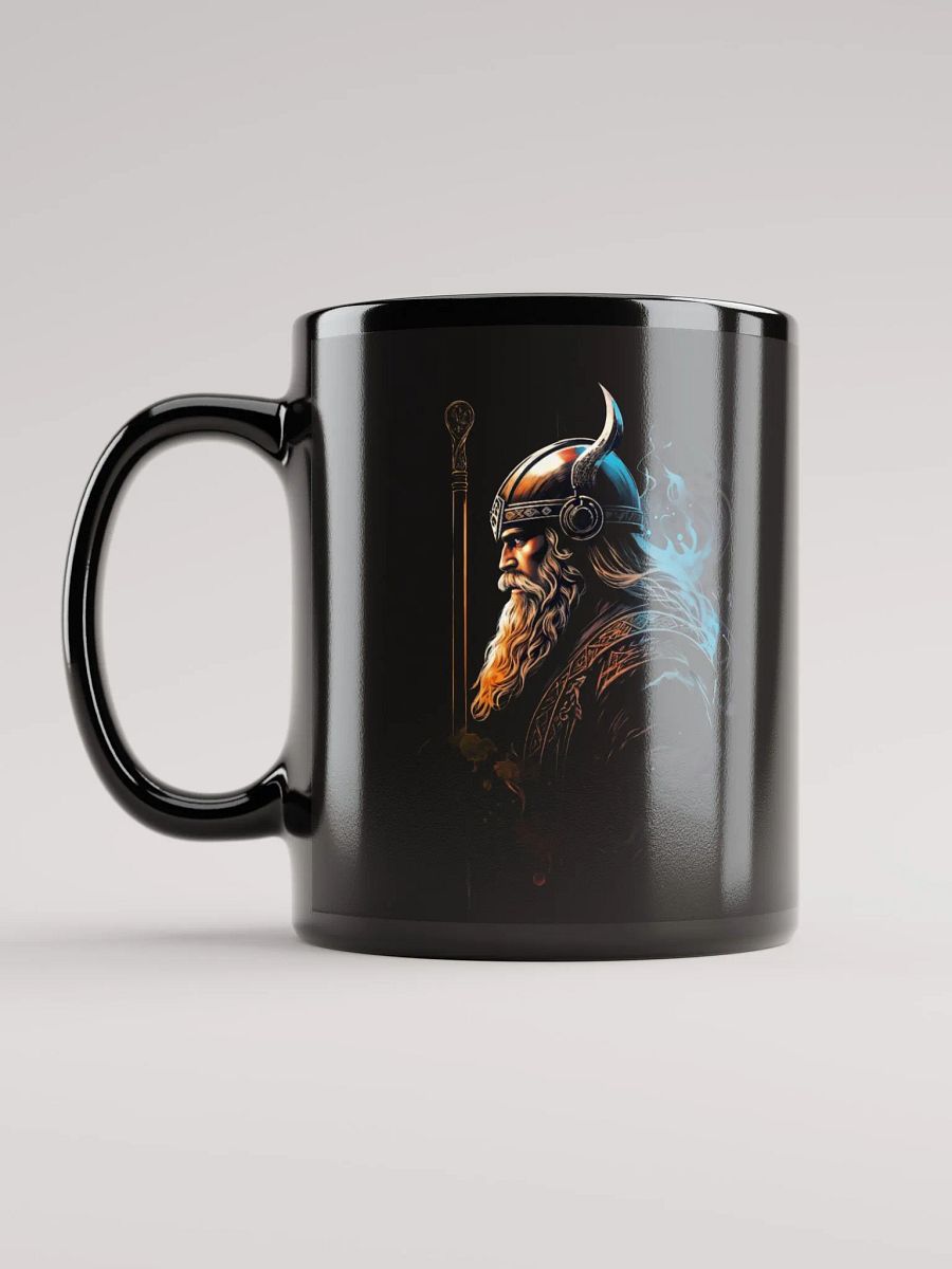 Black Glossy Mug - Viking product image (6)