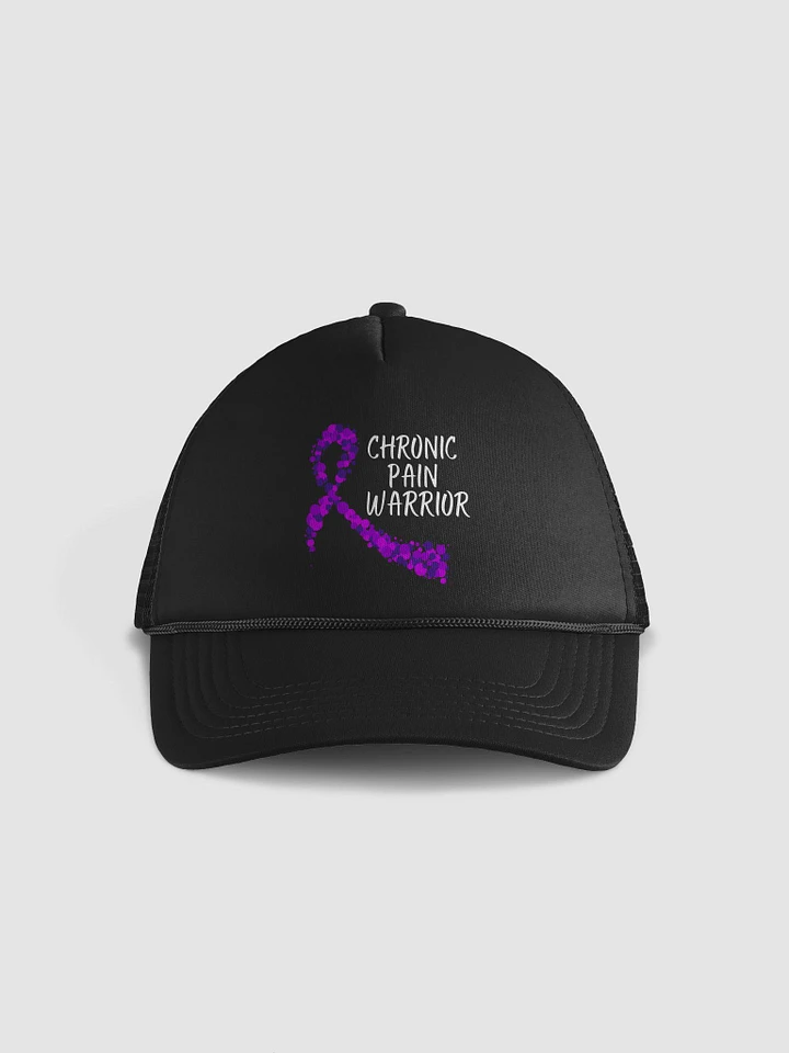 Chronic Pain Warrior Bubble Ribbon Hat product image (1)