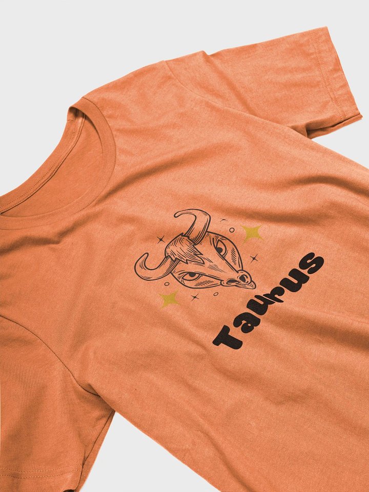Taurus Bull T-shirt - Black Writing product image (2)