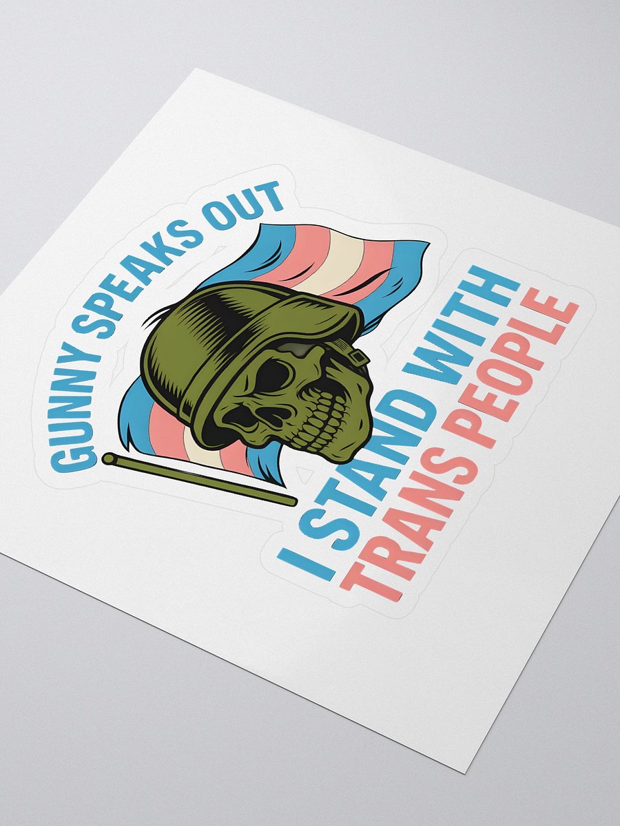 Trans Pride Skull Sticker product image (3)