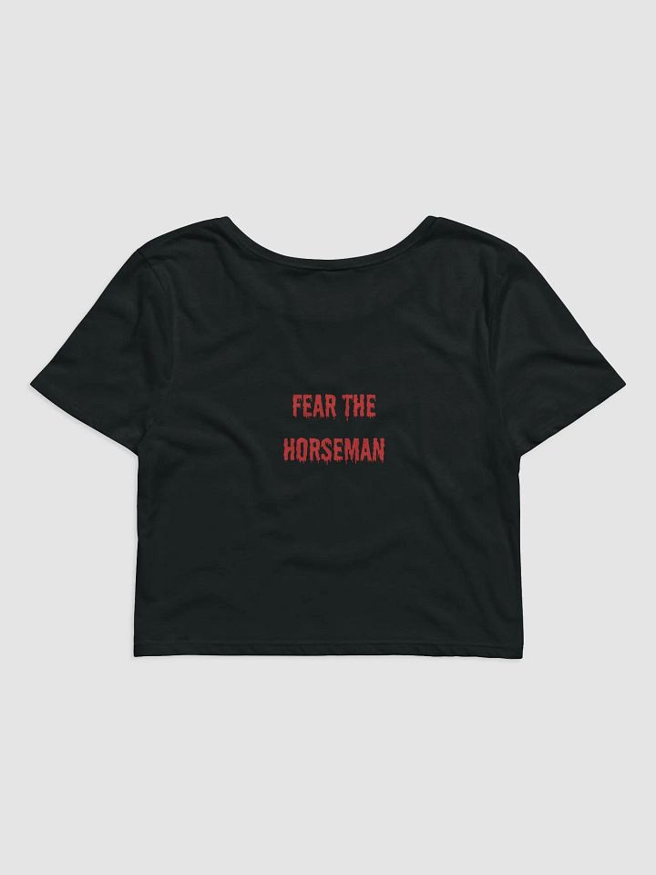 The Headless Horseman Gothic Women's Crop Tee product image (4)