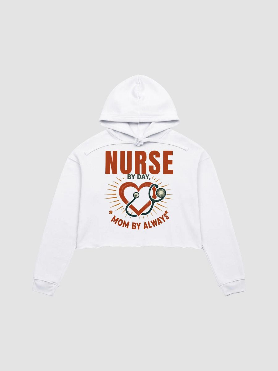 Heartfelt Nurse Mom Crop Hoodie product image (2)