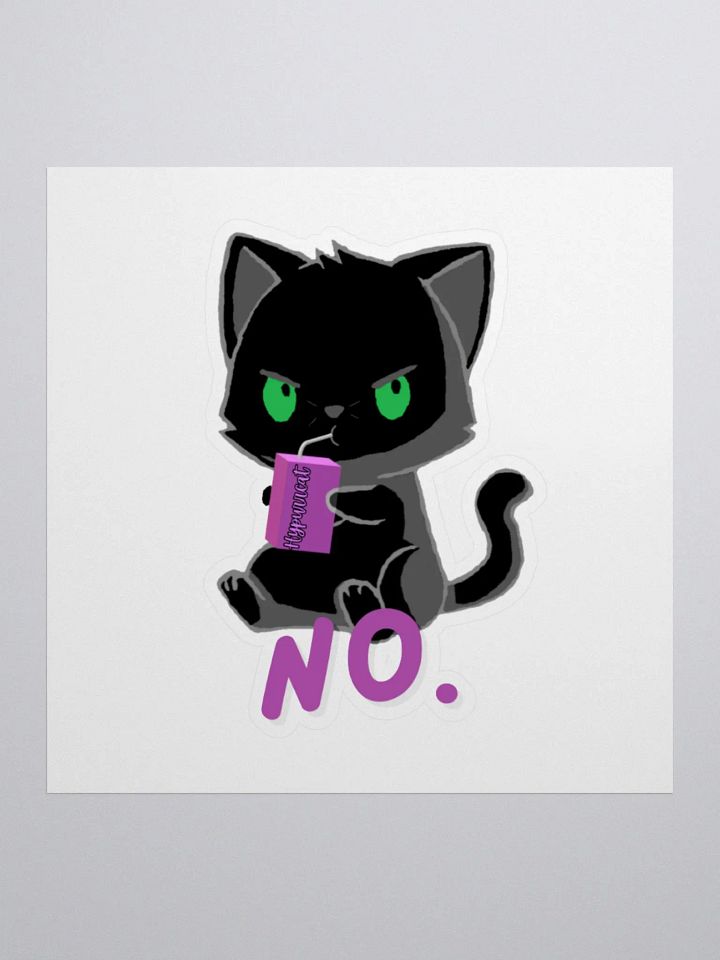 Grumpy Cat 'NO' Sticker product image (1)