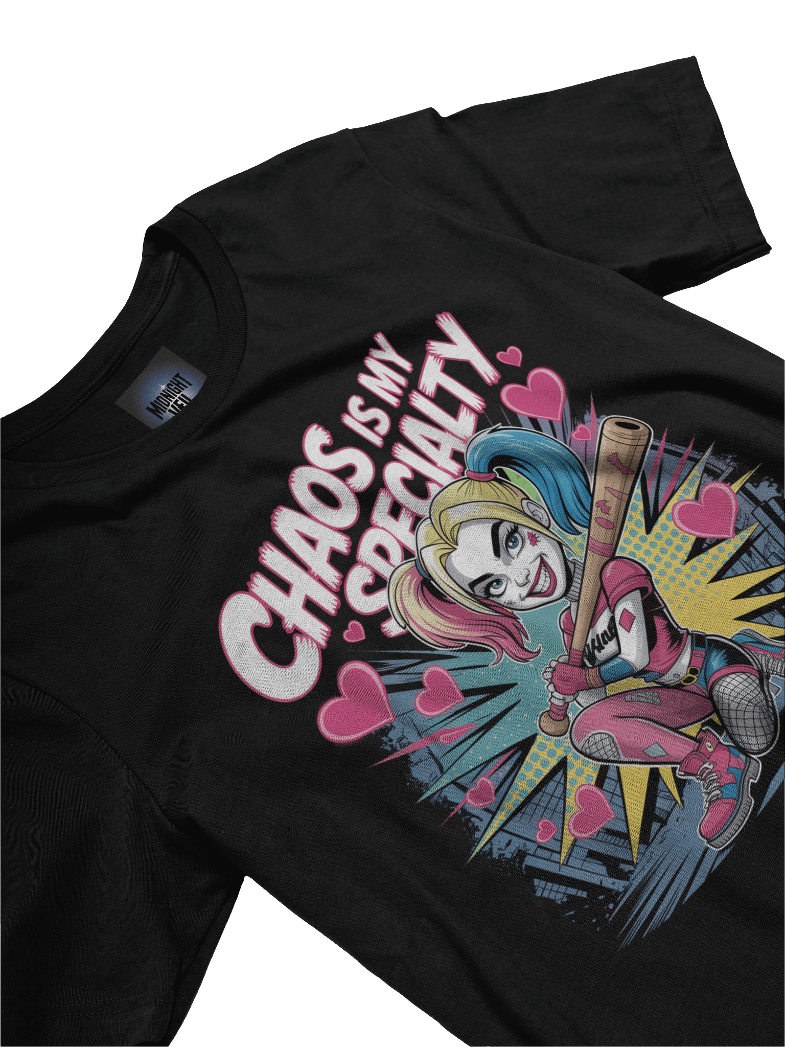 Chaotic Charisma: Harley Quinn Chaos is My Speciality T-Shirt product image (5)