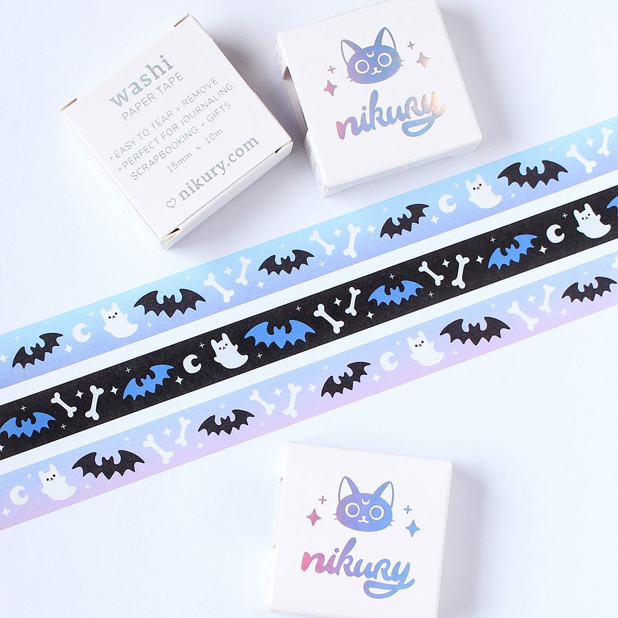 Spooky Cute Washi Tapes | 3 Different product image (1)