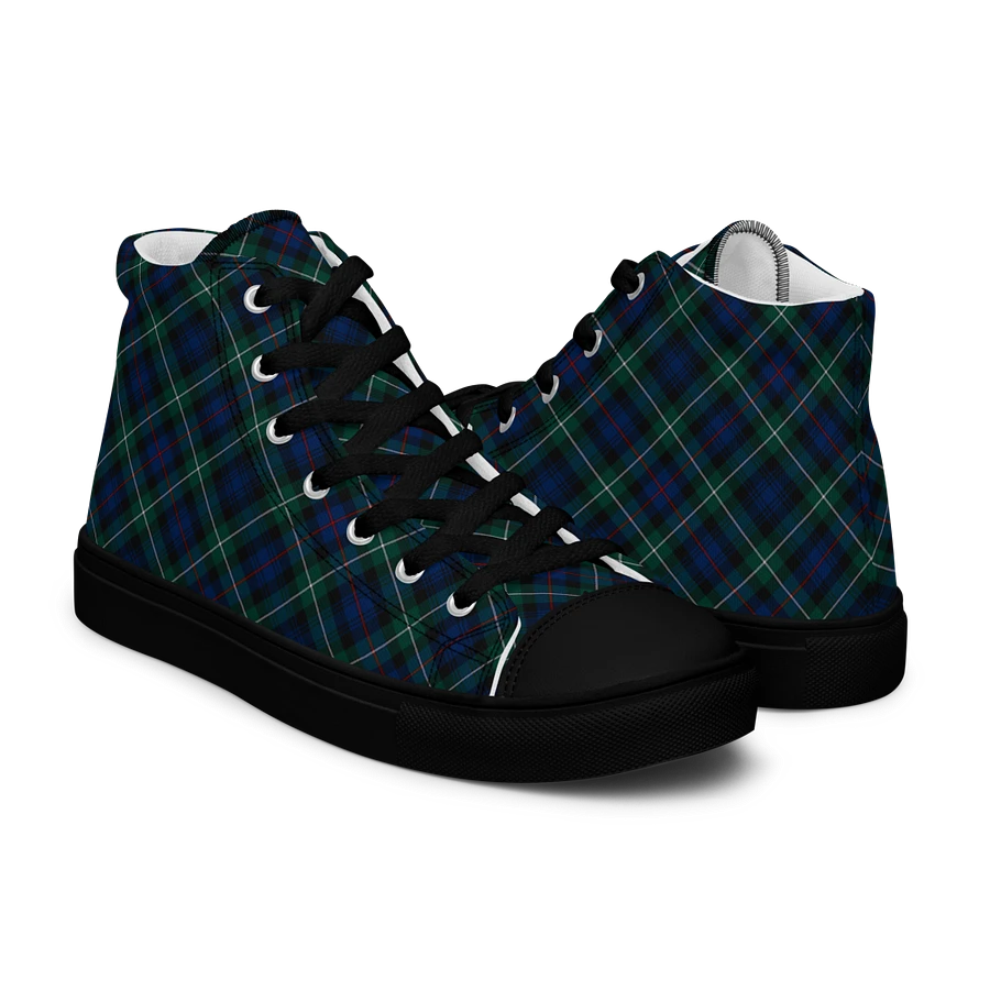 Mackenzie Tartan Men's High Top Shoes product image (7)