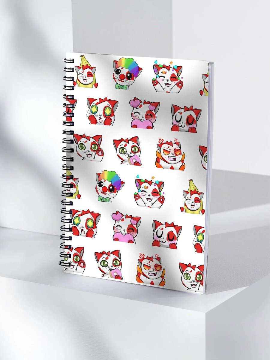 Crimson Pattern Notebook product image (4)