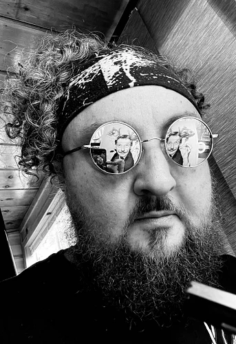 Photo from the art desk during creation of my original stippling piece “MAESTRO”, my tribute to my favorite artist Salvador D...