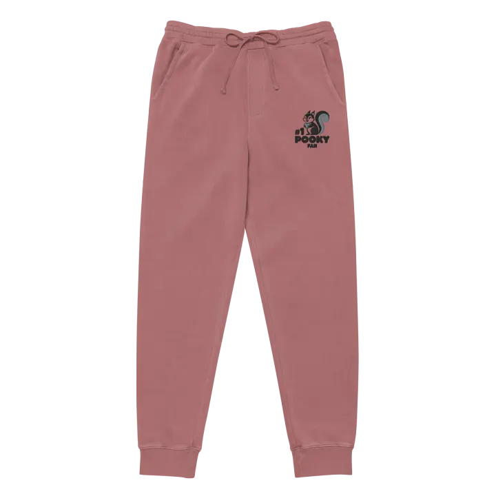 #1 Pooky Fan Embroidered Premium Joggers product image (2)