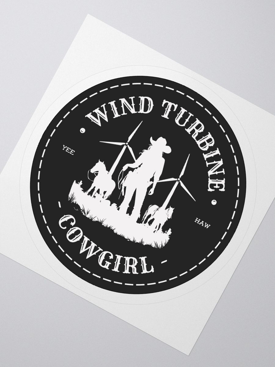 Wind Cowgirl Sticker product image (3)