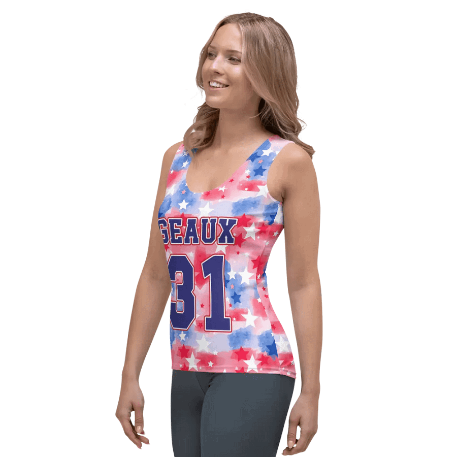 RWB All Over Print Tank Top - Geaux 31 product image (5)
