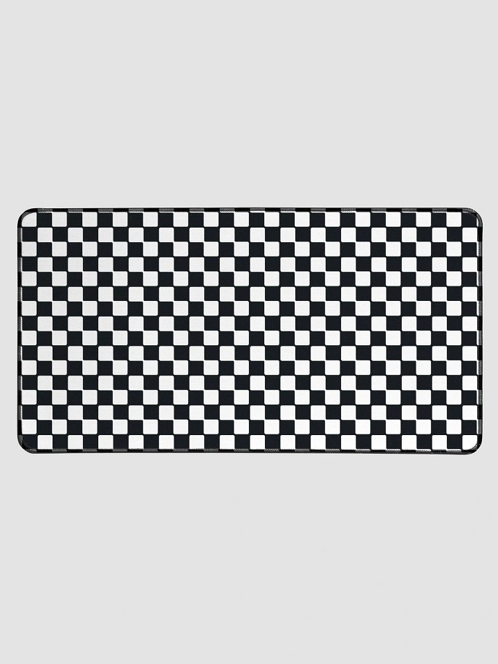 Modern Checkered Desk Mat product image (1)