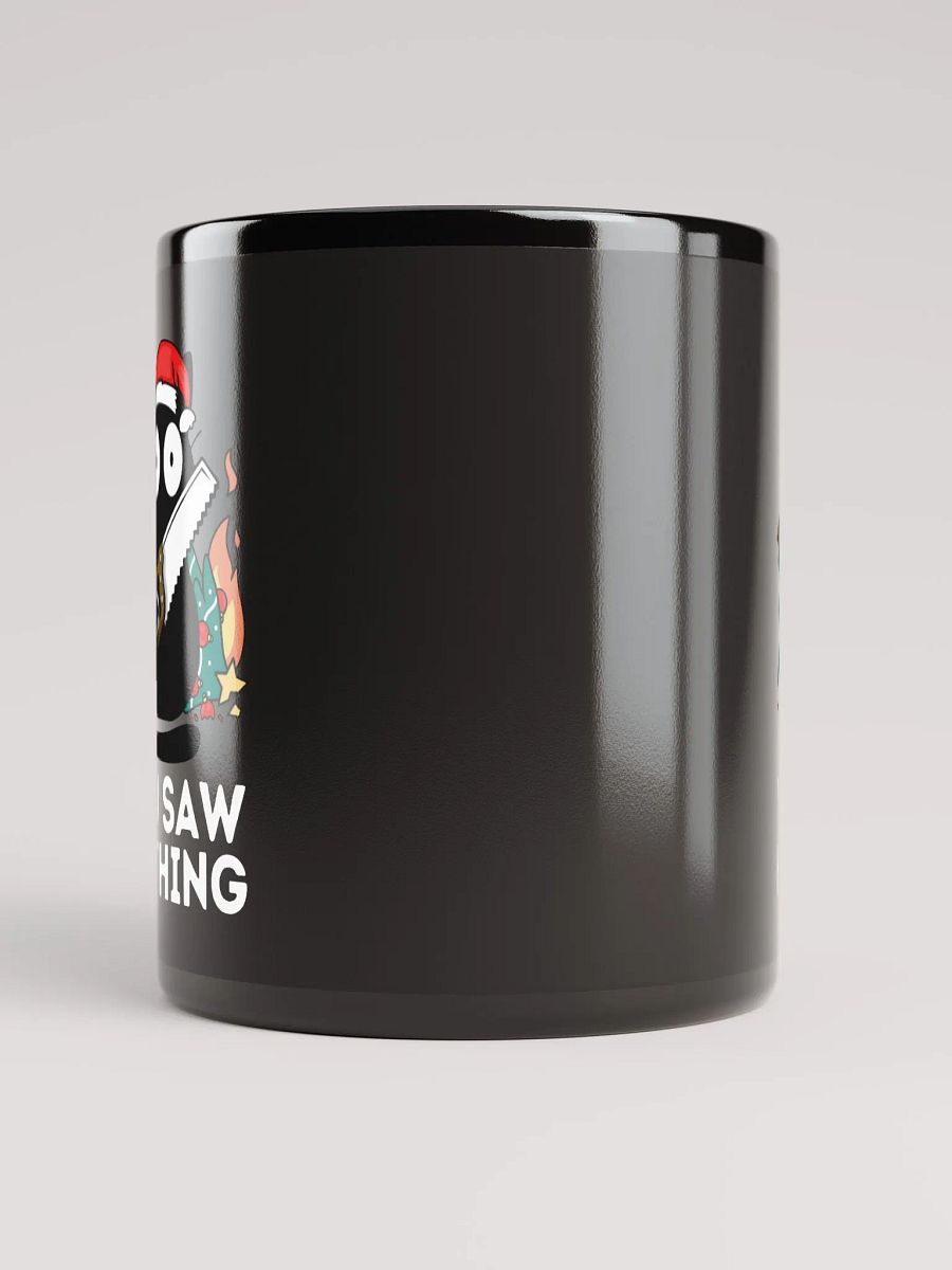 You saw nothing - Christmas Cat Mug product image (10)