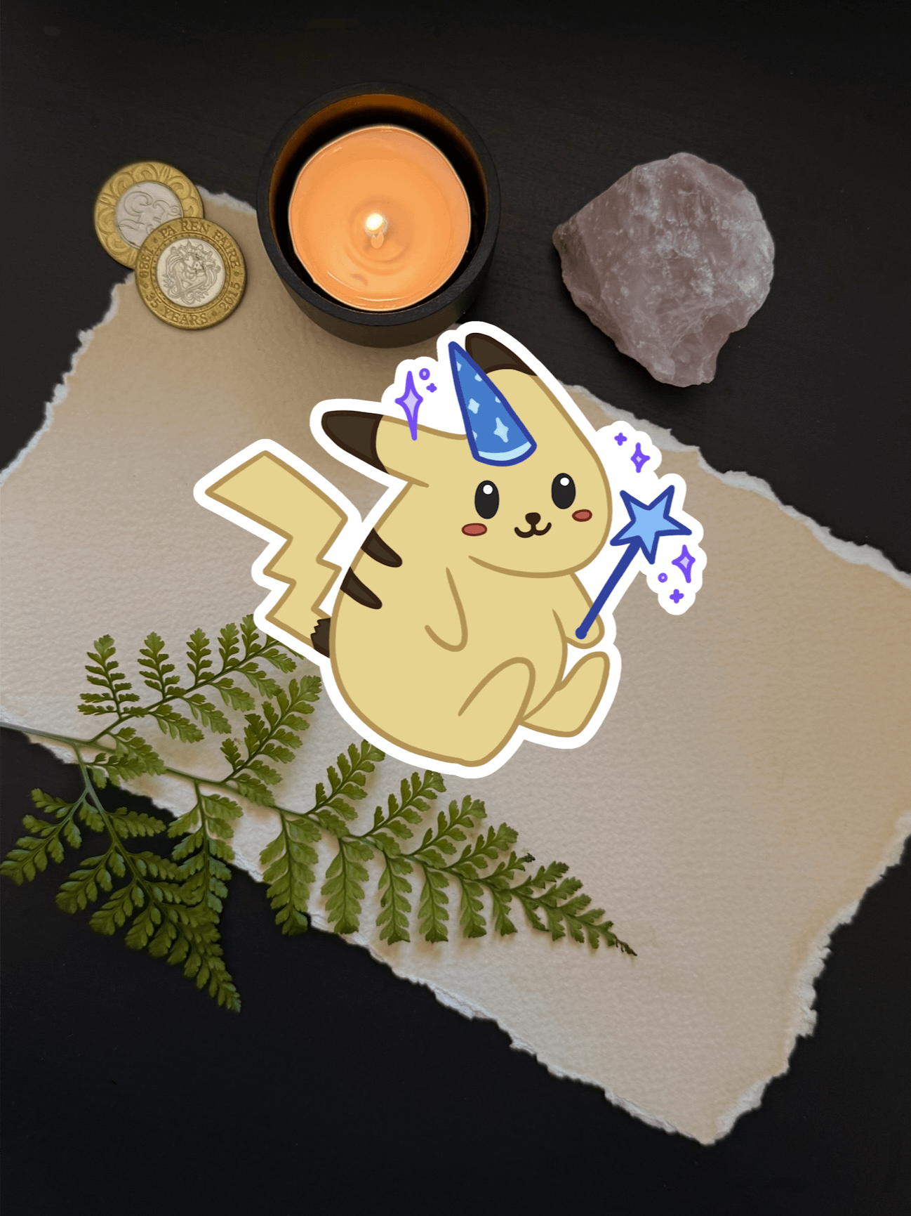 Electric Rodent - Magic Pocket Friends 2.75" Sticker product image (1)
