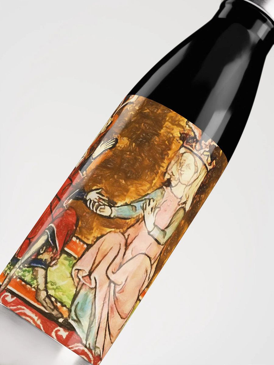 Lancelot and Guinevere Stainless Steel Waterbottle product image (5)