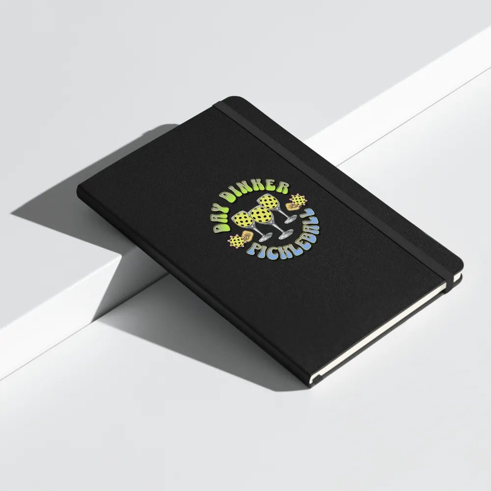 Day Drinker Pickleball Hardcover Notebook product image (8)