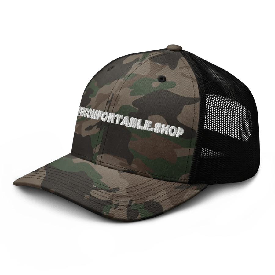 NEVER COMFORTABLE CAMO-HAT - V.SHOP1 product image (6)