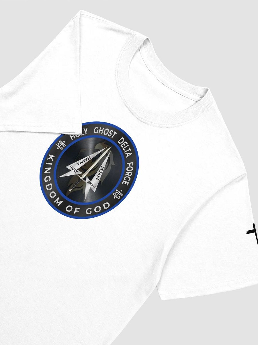 HGDF White Tee with cross on sleeve product image (3)