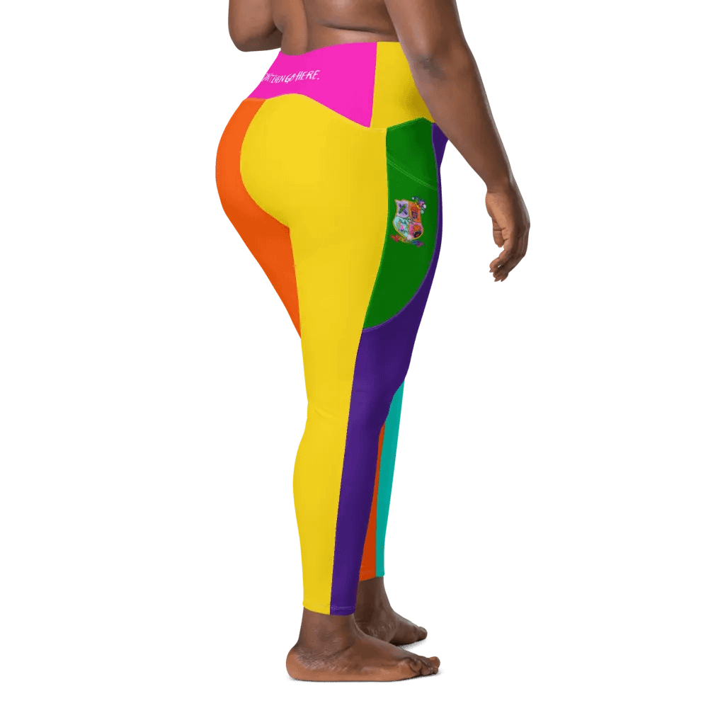 School of Chaos Colourblock Leggings product image (11)