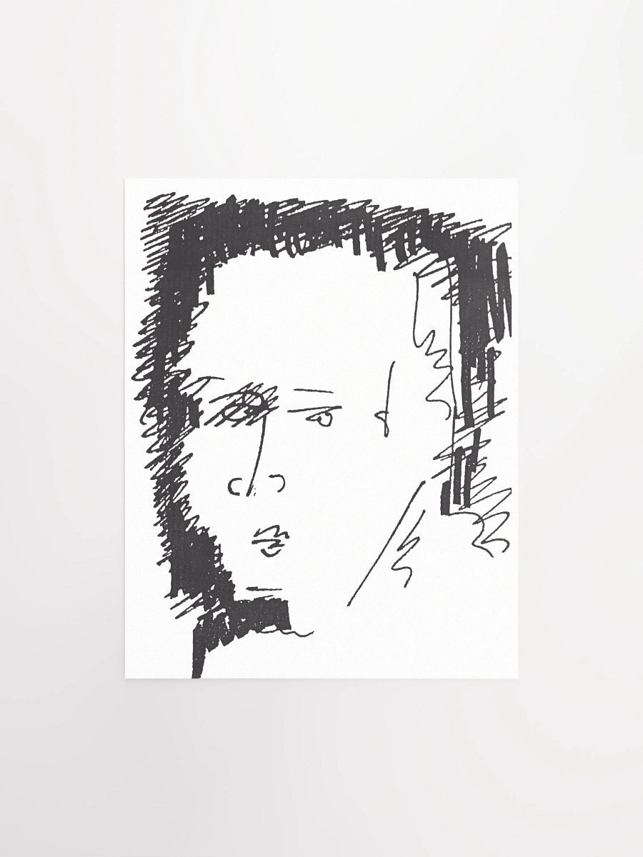 Nic Self Portrait Print product image (1)