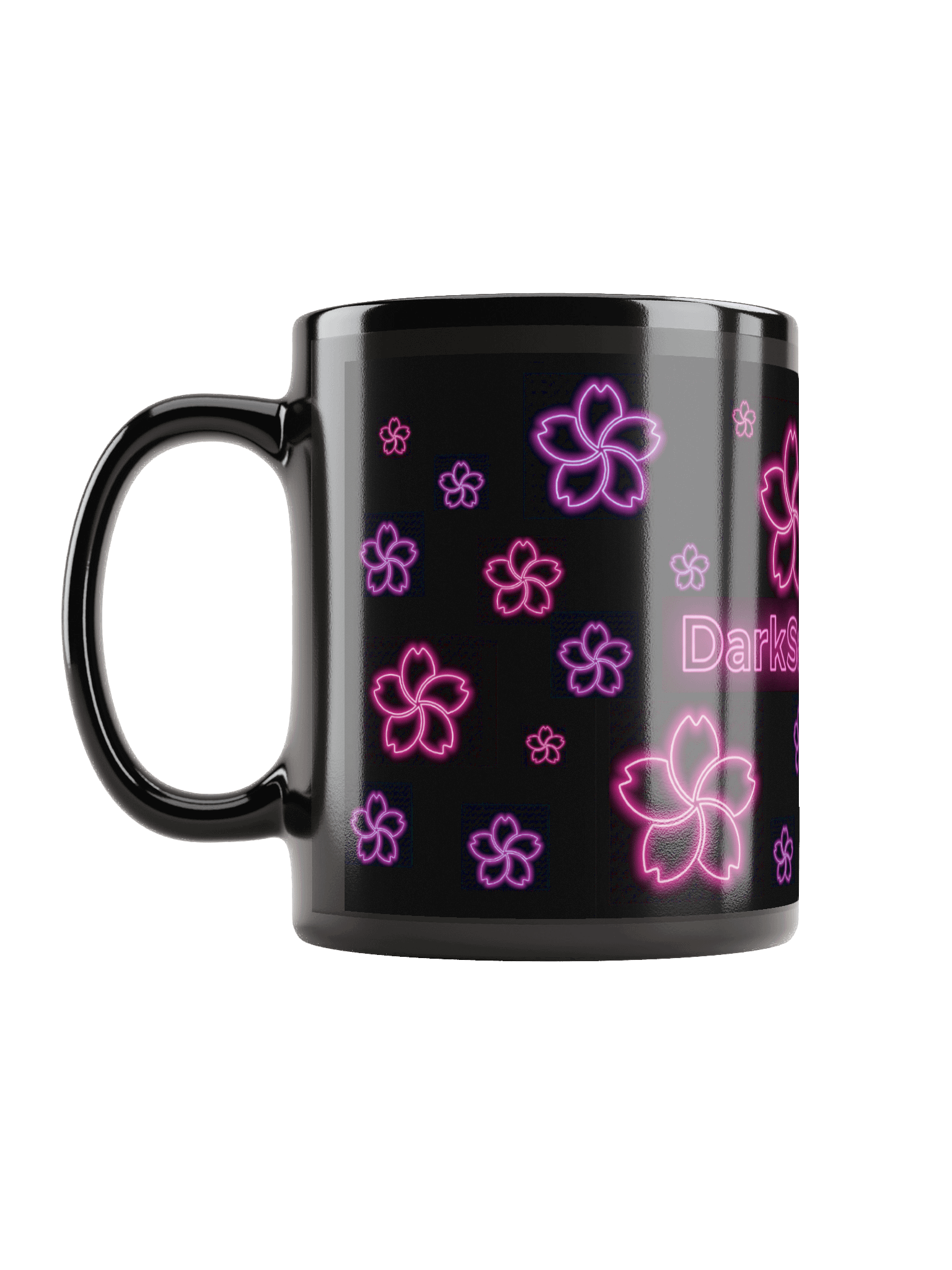 Neon Sakura Black Mug product image (11)