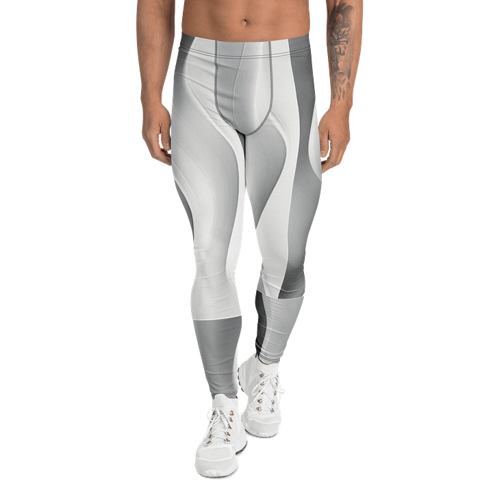 Futuristic Armor Style Print Men's Leggings product image (1)