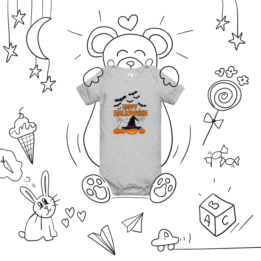 Happy Halloween Baby Romper Onesie product image (7)