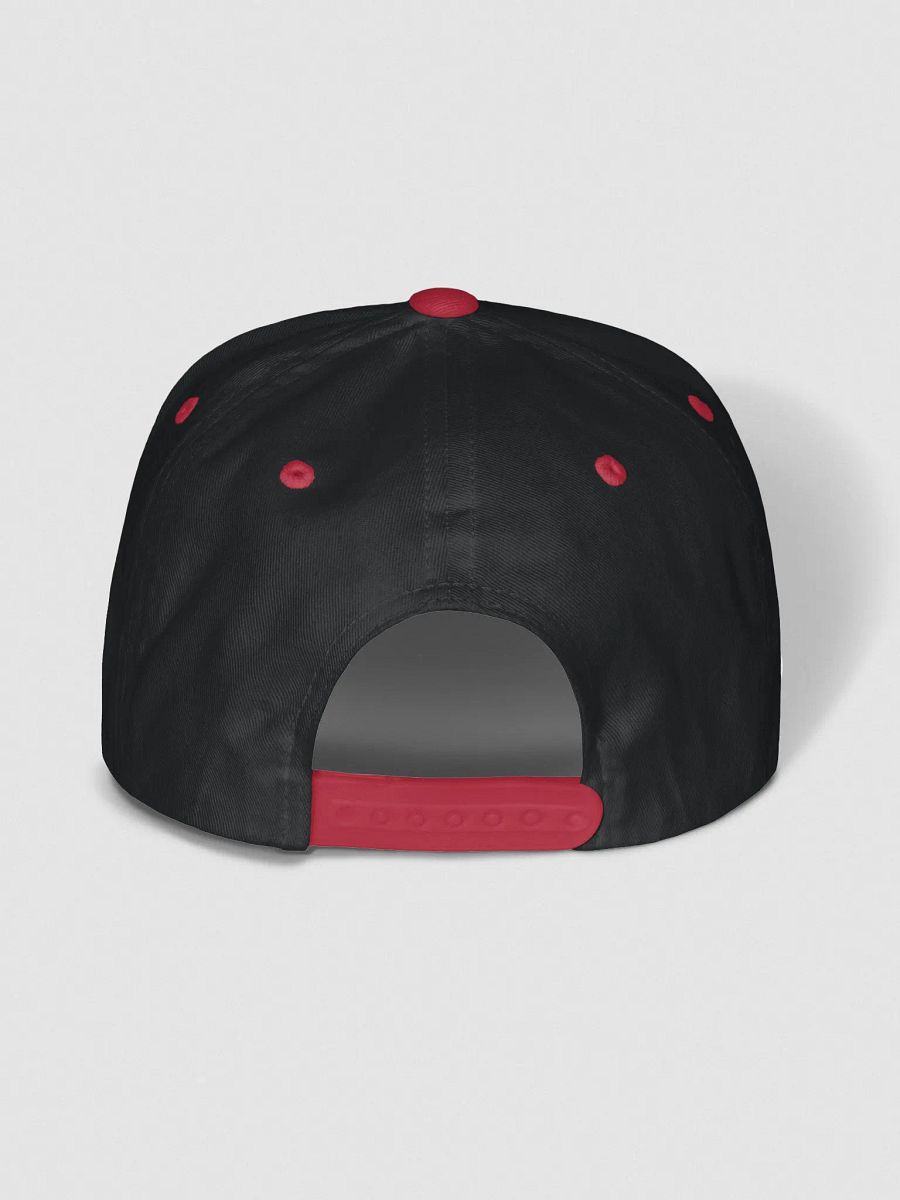Leaping Pig Logo LIGHT (Yupoong Flat Snapback Cap) product image (5)