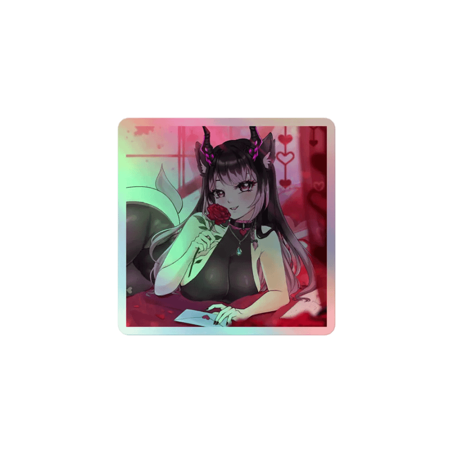Love Letter Holographic Sticker product image (1)