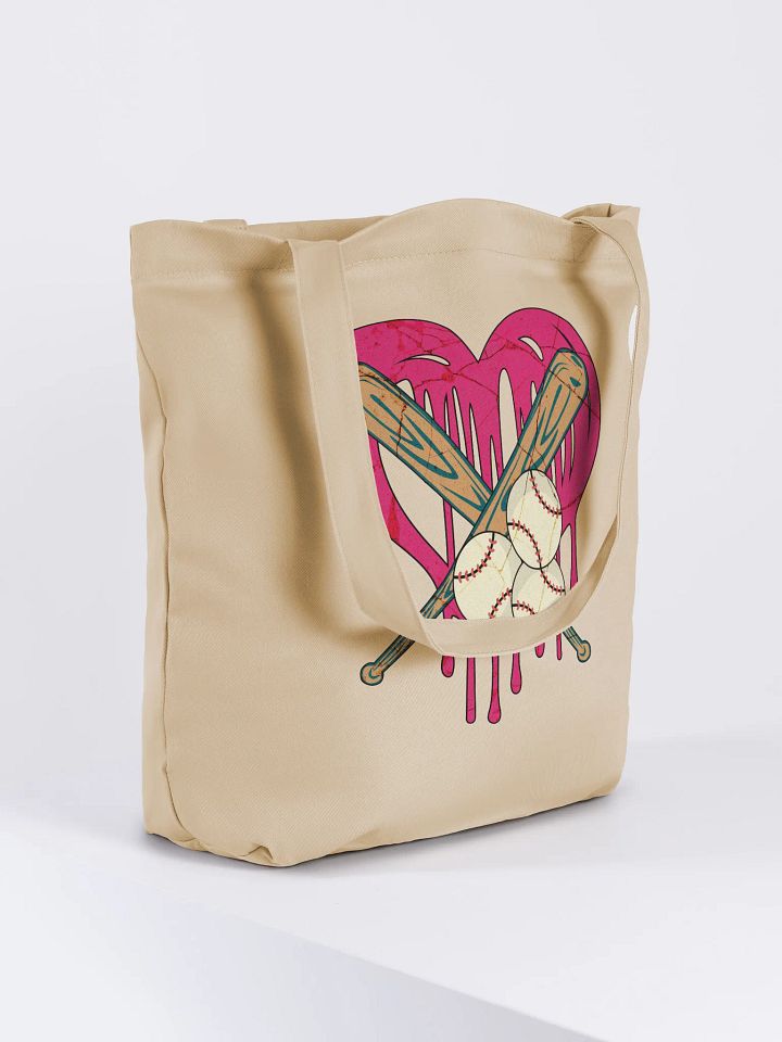 Heart Baseball Swingers Tote Bag product image (4)