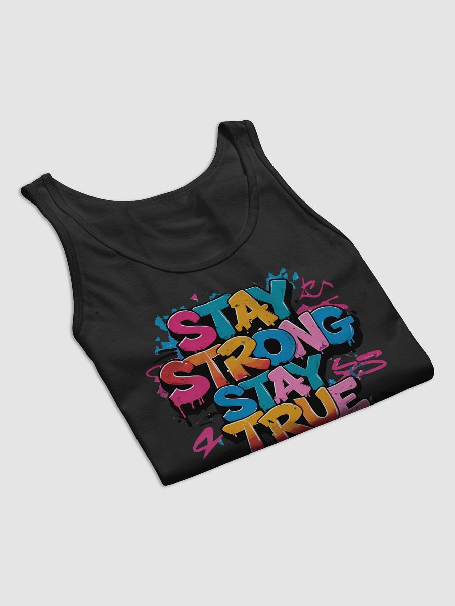 Stay Strong Stay True Tank Top – Unisex Bella + Canvas Jersey Fit product image (7)