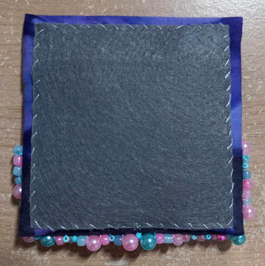 Drowning in Bubblegum Embroidery Square product image (4)