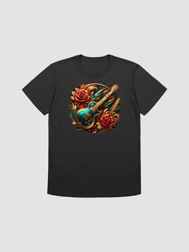 Electric Rose Guitar - Unisex Guitar T-Shirt #14 product image (1)