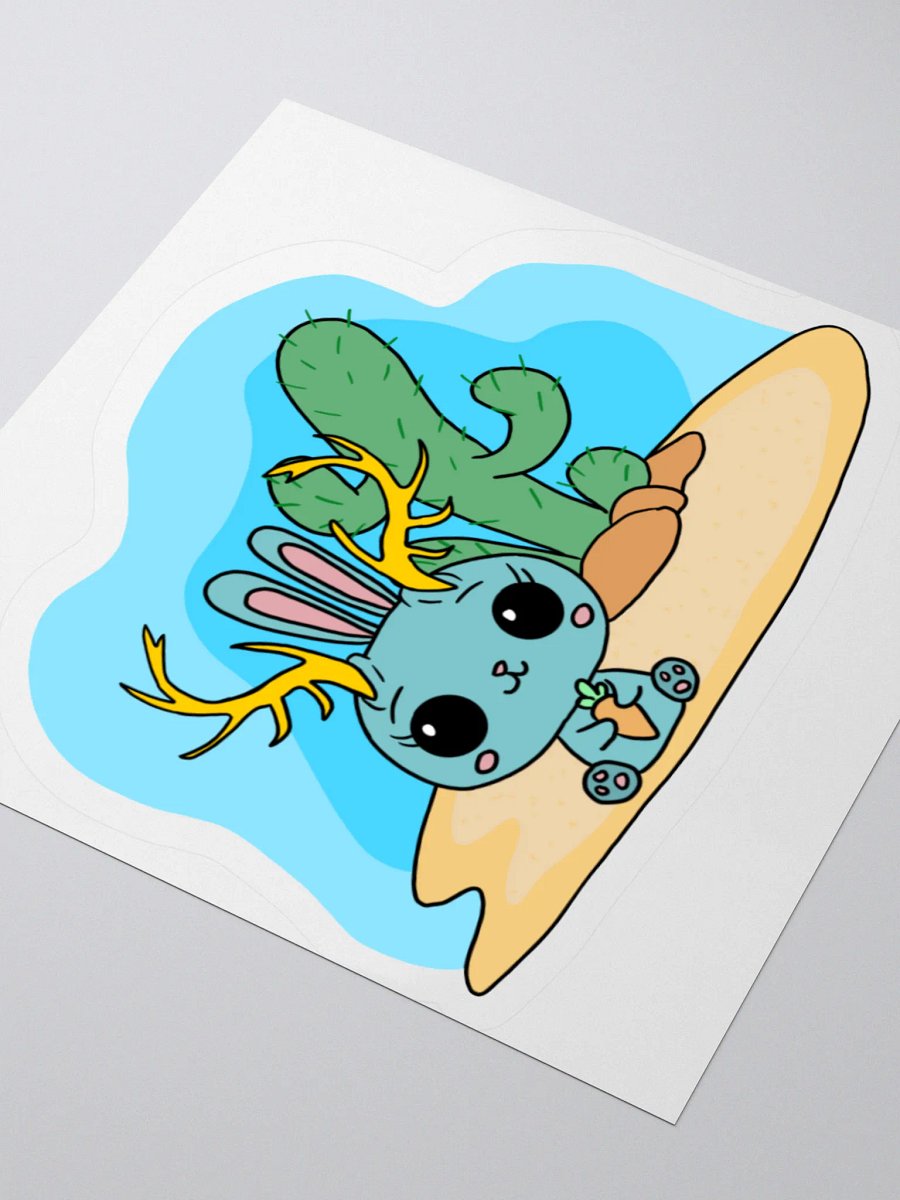 El Jefe the Jackalope Cryptikids Sticker product image (8)