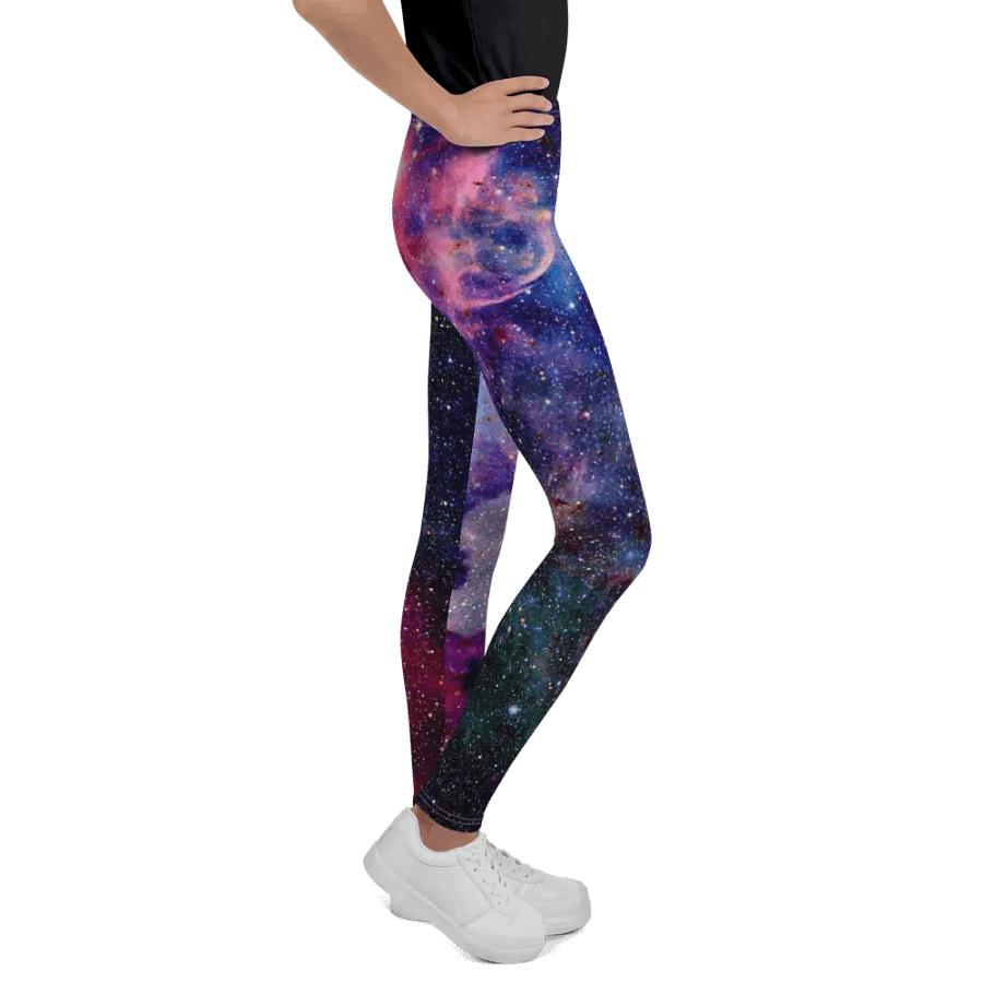 Leggings für Jugendliche mit Allover-Print, Galaxy1 product image (6)