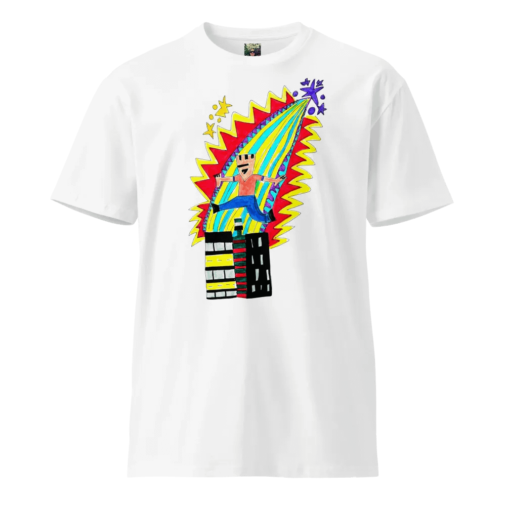 Abstract Leap of Faith Unisex T-Shirt product image (1)
